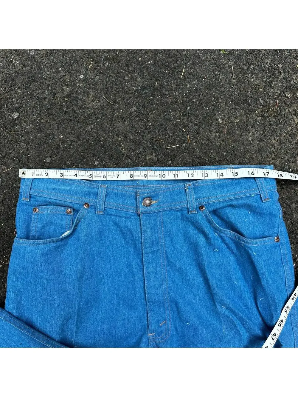 Levis VTG Orange Tab Jeans Mens 38x32 Blue 43415-4514 Fits 38x32 USA 35x31